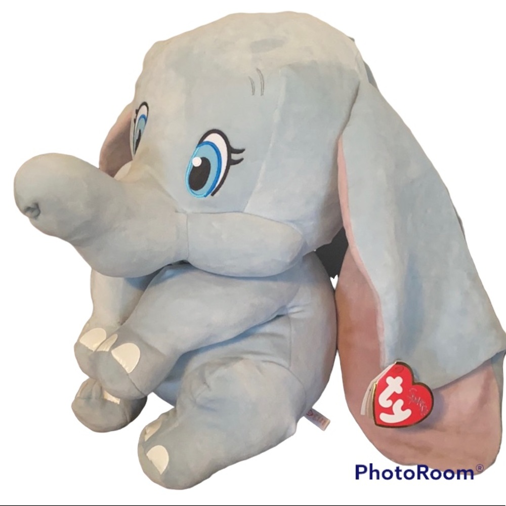 NWT Big Squishy Dumbo 16inch - Picture 5 of 9